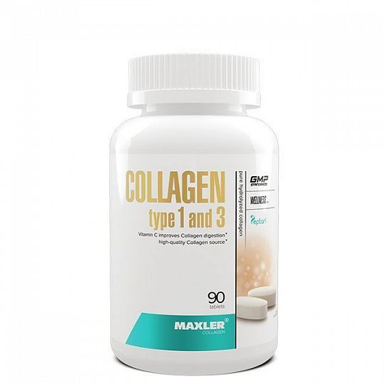 Maxler Collagen I&III 90 таб