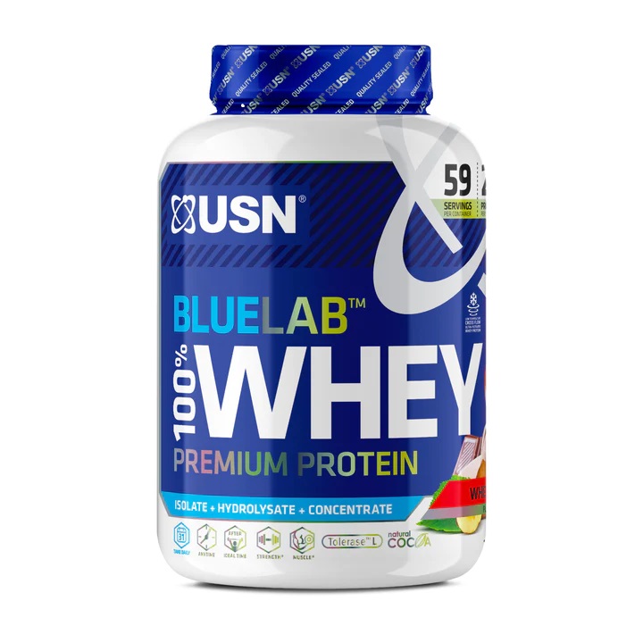 USN BlueLab 100% Whey Protein 2000 гр - Батончик Mars