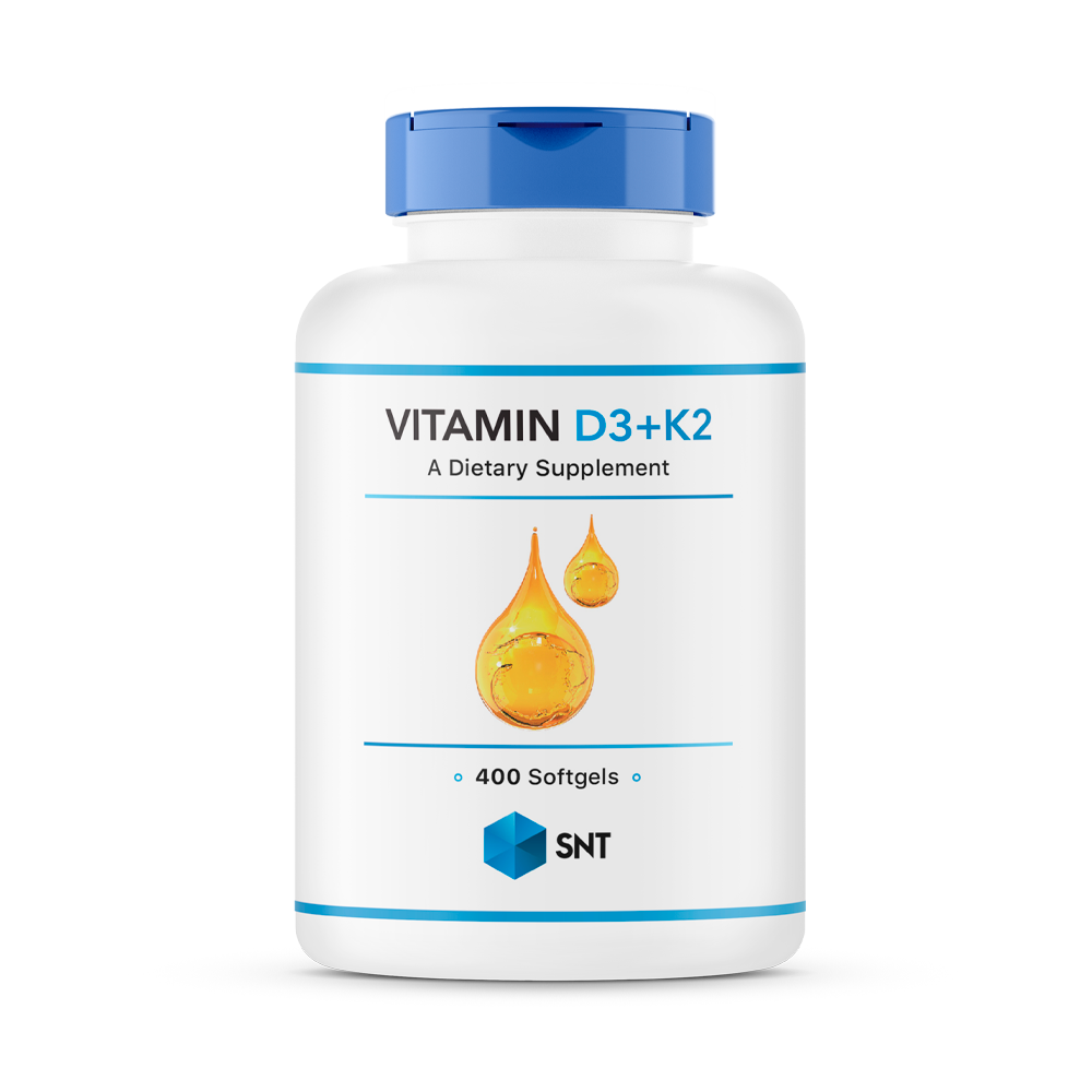 SNT Vitamin D3 + K2 2000 IU 400 кап